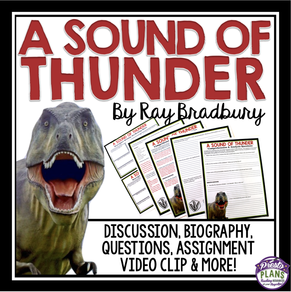By Ray Bradbury A Sound Of Thunder By Ray Bradbury A Sound Of Thunder
