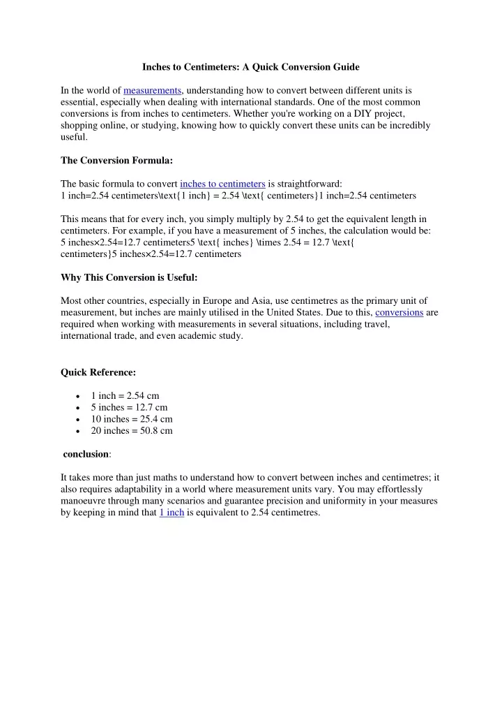 Centimeters In A Meter Explained Quick Conversion Guide Centimeters In A Meter Explained Quick Conversion Guide