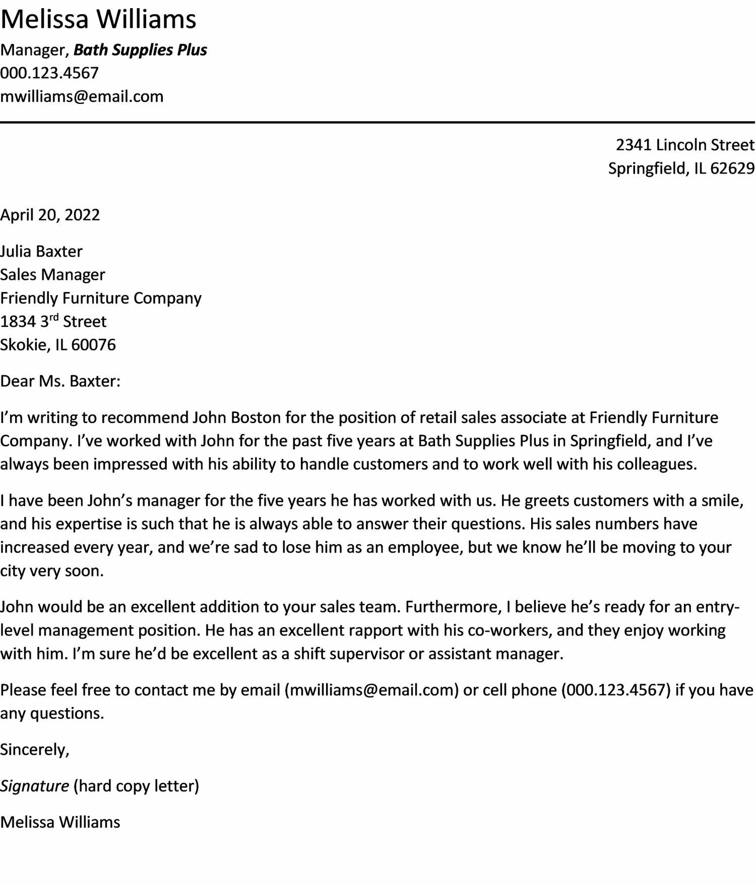 Free Job Recommendation Letter Template With Samples Pdf Word Free Job Recommendation Letter Template With Samples Pdf Word