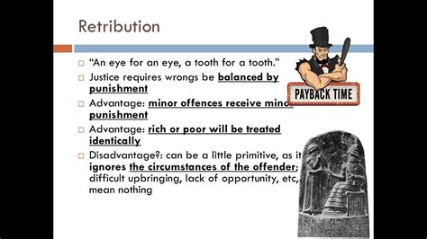 Purposes Of Sentencing 2 Retribution And Rehabilitation Youtube Purposes Of Sentencing 2 Retribution And Rehabilitation Youtube