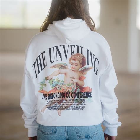 The Unveiling Angel Hoodie White The Belonging Co The Unveiling Angel Hoodie White The Belonging Co